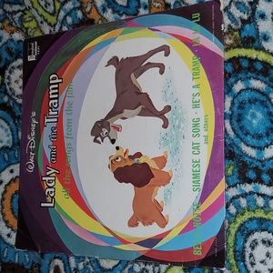 Walt Disney's Lady and the Tramp LP record